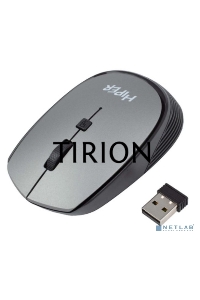 Мышь беспроводная HIPER HOMW-081 серый, 1600 dpi, радиоканал, USB, кнопки - 4