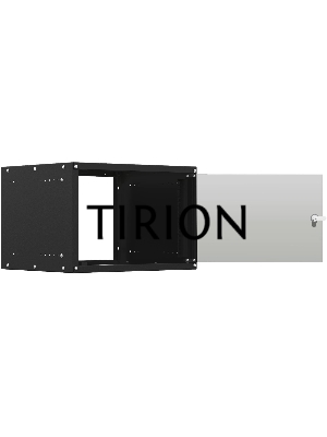 Шкаф коммутационный NTSS Lime (NTSS-WL9U5560GS-BL) настенный 9U 550x600мм пер.дв.стекл несъемн.бок.пан. 30кг черный 500мм 15кг 110град. 500мм IP20 сталь