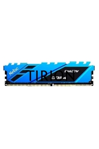 Оперативная память NETAC Shadow, DDR4, 16GB (1x16GB), 3200MHz, CL16, с радиаторами, синий