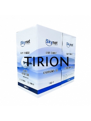 Кабель SkyNet Light UTP indoor 2x2x0,46, медный, FLUKE TEST, кат.5e, однож., 305 м, box, серый