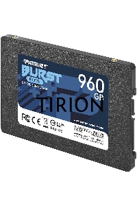 Накопитель SSD Patriot Burst Elite, 960GB, SATA, 2.5