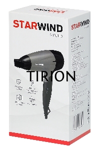Фен Starwind SHD 6110 2000Вт черный/серебристый