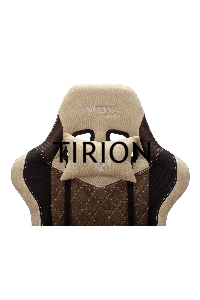 Кресло игровое Бюрократ VIKING 7 KNIGHT BR FABRIC коричневый текстиль/эко.кожа крестовина металл/пластик