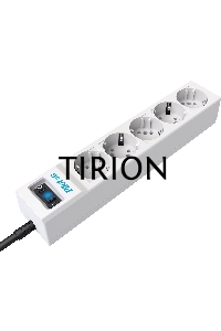 Сетевой фильтр ZIS PILOT Surge protector Pilot SG5 5 outlets (GP), 10A / 2.2kVt, automatic circuit-breaker, 5 m