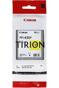 Картридж CANON Pigment Ink PFI-030 Yellow желтый (55 мл) для Canon imagePROGRAF TM-240, TM-340