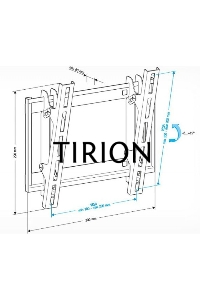 Кронштейн для телевизора Holder LCD-T2609 черный 22