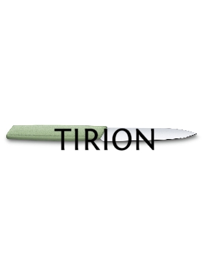 Нож кухонный Victorinox Swiss Modern (6.9006.1042) стальной разделочный лезв.100мм прямая заточка зеленый