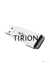 Флеш диск Netac U185 128Gb <NT03U185N-128G-30WH>, USB3.0, с колпачком, пластиковая белая