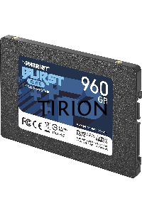Накопитель SSD Patriot Burst Elite, 960GB, SATA, 2.5