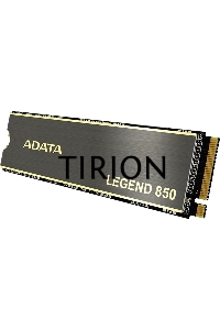Накопитель SSD ADATA LEGEND 850, 1Tb, PCIe 4.0 x4, M.2 2280, NVMe, R/W 5000/4500, с радиатором