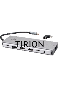 Usb концентратор TypeC -->(2HDMI+DP)4K*60Hz+3USB3.0+TC+USB2.0+RJ45+SD+TF+PD+audio+TCадаптер