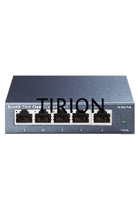 Коммутатор TP-Link SOHO TL-SG105 5-port Desktop Gigabit Switch, 5 10/100/1000M RJ45 ports, metal case