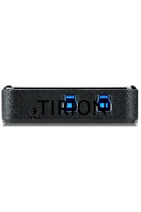 Переключатель, электрон., USB, 2 User > 2 устройства + клавиатура + мышь, 2 USB A-тип > 4 USB A-тип, Male > Female, со встроен. шнурами 2х1.2м., (USB 2.0) 2 PORT USB3.0 Peripheral Sharing Device.