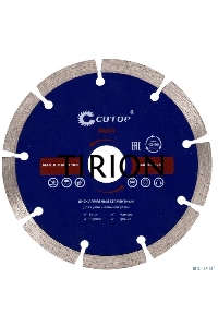 CUTOP Диск отрезной алмазный сегментный CUTOP, 180 х 2.4 х 8.0 х 22.2 мм [60-18024]