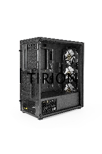 Компьютерный корпус Miditower ExeGate EVO-9205-NPX500 (ATX, БП 500NPX с вент. 12 см, с окном, 1*USB+1*USB3.0, аудио, 3 вент. 12см с RGB подсветкой)