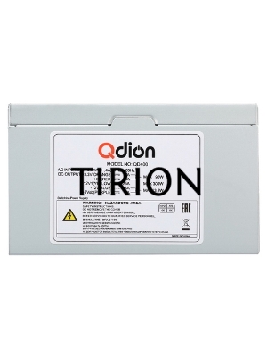 Серверный блок питания 400Вт QDION ATX 400W, 120mm, 3xSATA, 1xPCI-e, nonPFC