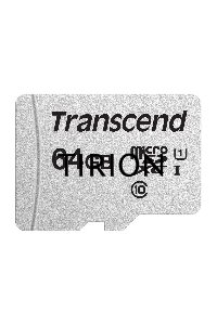Флеш карта microSD 64GB Transcend microSDXC Class 10 UHS-I U1, (без адаптера), TLC