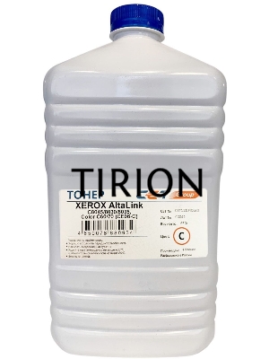 Тонер Cet CE08-C CET111040630 голубой бутылка 630гр. для принтера XEROX AltaLink C8045/8030/8035, Color C60/70