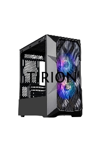 Компьютерный корпус Cooler Master MasterCase TD300 Mesh, USB3.0x2, 2x120ARGBFans, Black, mATX, w/o PSU