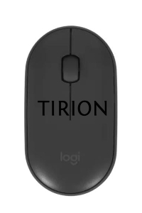 Мышь беспроводная Logitech Pebble M350 графитовый, 1000 dpi, радиоканал, Bluetooth, USB, кнопки - 3
