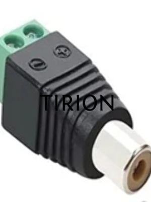 Сборный разъем RCA (тюльпан)