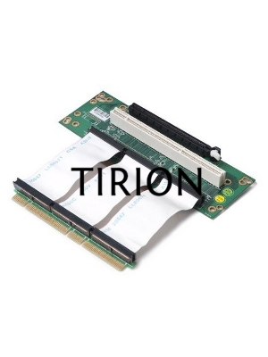 Raiser card Riser card, 2U, 2-Slot, PCI-e 16x 1slot & 64bit PCI-X,Cable Link 100mm(80H09323201B0)