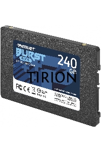 Накопитель SSD Patriot Burst Elite, 240GB, SATA, 2.5