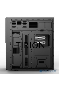Компьютерный корпус CBR PCC-ATX-E188-WPSU ATX Miditower E188, без БП, 1*USB 3.0, 2*USB 2.0, HD Audio+Mic, Black