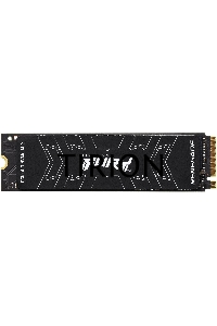 Накопитель SSD M.2 Kingston 1000Gb Fury Renegade <SFYRS/1000G> (PCI-E 4.0 x4, up to 7300/6000Mbs, 1000000 IOPS, 3D TLC, NVMe, 1000TBW, Phison E18, 22х80mm, LP graphen heatsink)