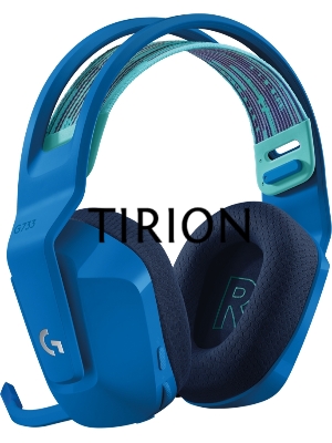 Гарнитура беспроводная игровая Logitech G733 LIGHTSPEED Wireless RGB Gaming Headset - BLUE - 2.4GHZ - N/A - EMEA (M/N: A00125 / A-00080)