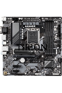 Материнская плата Gigabyte B760M DS3H, LGA 1700, Intel B760, 4xDDR5, 4xSATA, 2xM.2, 1xPCIe 4.0 x16, 2xPCIe x1, 1xHDMI, 1xVGA, 2xDP, 1x 2.5Gb LAN, 3xUSB-A 3.2 Gen 1, 1xUSB-C 3.2 Gen 2, 2xUSB-A 2.0, 3x3.5 мм, 7.1, mATX