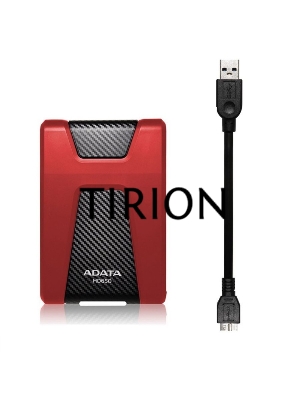 Внешний жесткий диск ADATA USB 3.0 1Tb AHD650-1TU31-CRD HD650 DashDrive Durable 2.5