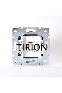 Механизм розетки компьютерн. 1-м СП KARINA RJ45 черн. бархат LEZARD 707-4288-139