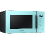 Микроволновая печь Samsung MG23T5018AN/BW голубой, 23 л, 800 Вт, переключатели - сенсор