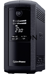 Источник бесперебойного питания UPS CyberPower VP1000EILCD Line-Interactive 1000VA/550W USB/RS-232/RJ11/45  (6 IEC С13)