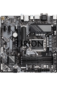 Материнская плата Gigabyte B760M DS3H, LGA 1700, Intel B760, 4xDDR5, 4xSATA, 2xM.2, 1xPCIe 4.0 x16, 2xPCIe x1, 1xHDMI, 1xVGA, 2xDP, 1x 2.5Gb LAN, 3xUSB-A 3.2 Gen 1, 1xUSB-C 3.2 Gen 2, 2xUSB-A 2.0, 3x3.5 мм, 7.1, mATX