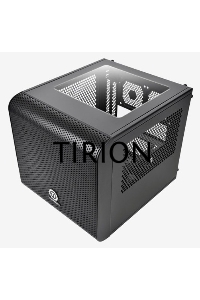 Компьютерный корпус Thermaltake Core V1  черный без БП miniITX 1x200mm 2xUSB3.0 audio bott PSU