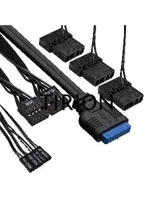 Компьютерный корпус Miditower ExeGate EVO-9205-NPX700 (ATX, БП 700NPX с вент. 12 см, с окном, 1*USB+1*USB3.0, аудио, 3 вент. 12см с RGB подсветкой)
