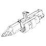 Ролик отделения в сборе (податчик конвертов) HP LJ M601/M602/M603/M604/M605/M606/ RM1-5224