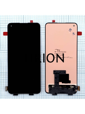 Дисплей для OnePlus 8T/9R/Realme X7 Pro (RMX2121) черный
