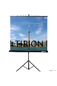 Экран на треноге Lumien 127x127см Eco View LEV-100104 1:1 напольный рулонный