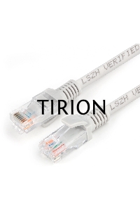 Патч-корд Premier PP31-0.5M-LSZH 1Гбит/с UTP 4 пары cat.5E CCA molded 0.5м серый RJ-45 (m)-RJ-45 (m)