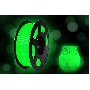 Филамент NVPRINT PLA Noctilucen (Glow In the Dark) Green для 3D печати диаметр 1.75мм  длина 330 метров  масса 1 кг