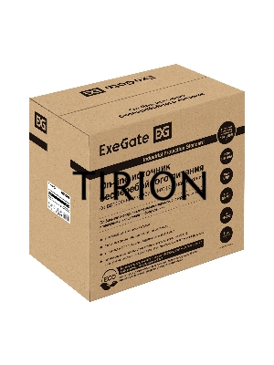 ИБП On-line ExeGate PowerExpert TL-3000.72V.LCD.AVR.3SH.USB.RS232.SNMP <3000VA/3000W, On-Line, PF=1, LCD, 3*Schuko, RS232, USB, SNMP-slot, встроенные батареи 12V 7.2Ah - 6шт, возможность подключения до 4 внешних батарейных блоков 72В, Tower, металлический