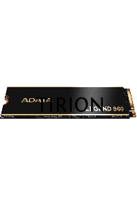 Накопитель SSD ADATA LEGEND 960, 2Tb, PCIe 4.0 x4, M.2 2280, NVMe, R/W 7400/6800, с радиатором