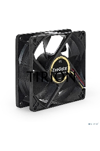 Вентилятор для корпуса ExeGate E08025H4P-PWM черный, 80 мм, 2300 об/мин, 23 дБ, 4 pin