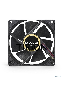 Вентилятор для корпуса ExeGate E08025H4P-PWM черный, 80 мм, 2300 об/мин, 23 дБ, 4 pin
