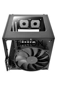 Компьютерный корпус Thermaltake Core V1  черный без БП miniITX 1x200mm 2xUSB3.0 audio bott PSU