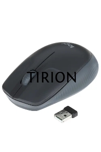 Мышь беспроводная Logitech M190 серый, 1000 dpi, радиоканал, USB, кнопки - 3