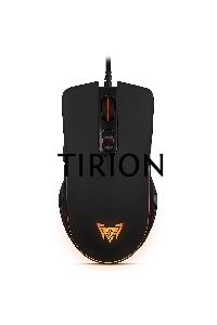 Мышь проводная Crown CMGM-900 черный, 3200 dpi, USB, кнопки - 7